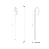 Led Aplik BARRIER 50 cm