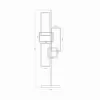 Led Lambader LUXGROUP 165 cm