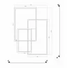 Led Avize Plafonyer SIRTA 120*83 cm