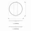 Led Avize Plafonyer BASIS 120 cm