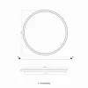 Led Avize Plafonyer BASIS 80 cm