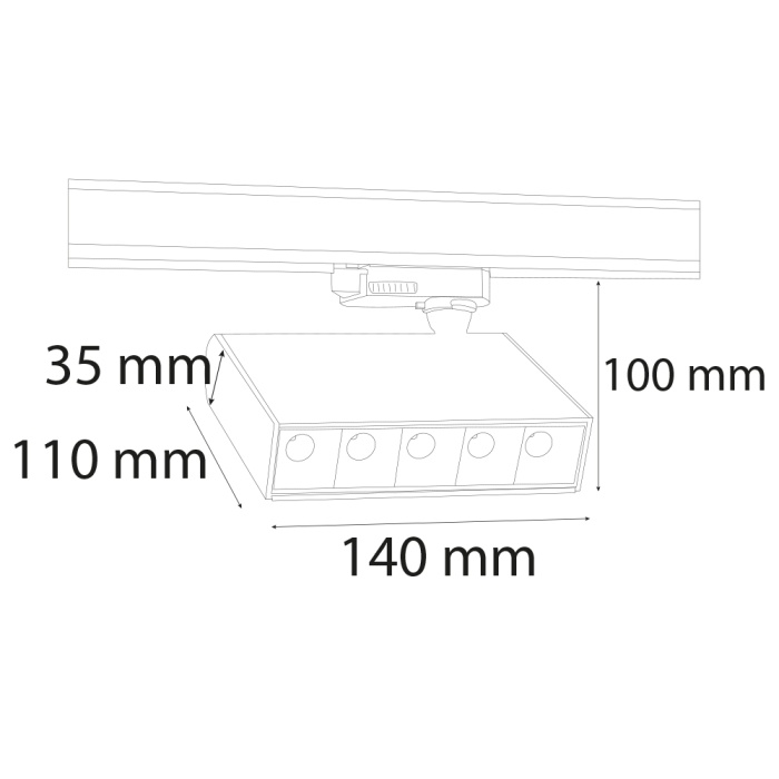 Ledli Ray Spot Aydınlatma 5W