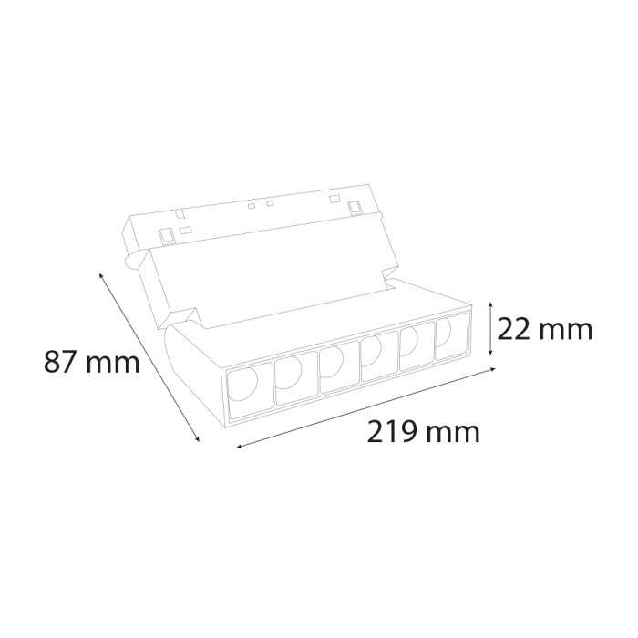 Magnet Mercek Akordiyon Spot 48V 12W