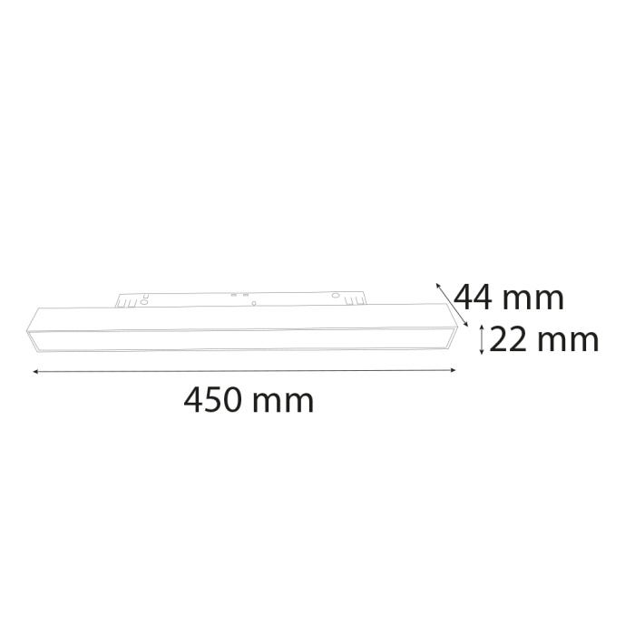Magnet Difüzörlü Spot 48V 18W