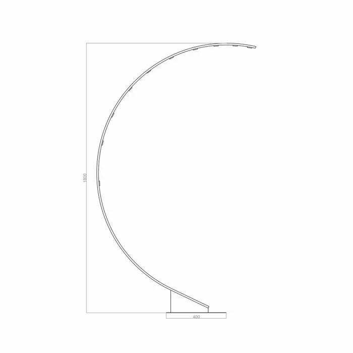 Led Lambader TYPE-C EYE 180 cm