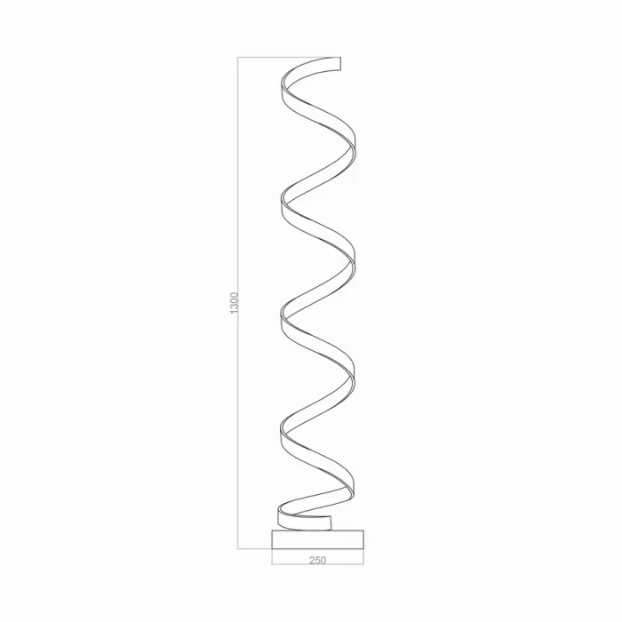 Led Lambader SPIRAL 130 cm