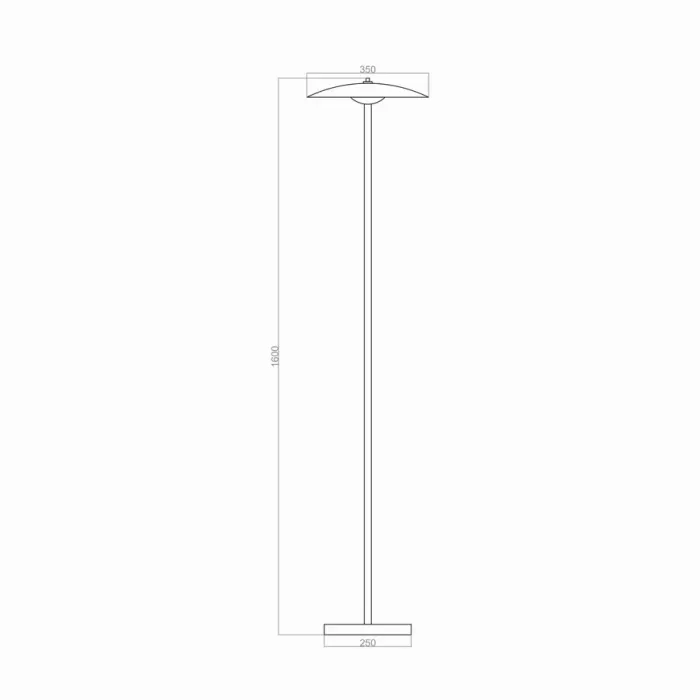 Led Lambader PARAPLU 160 cm
