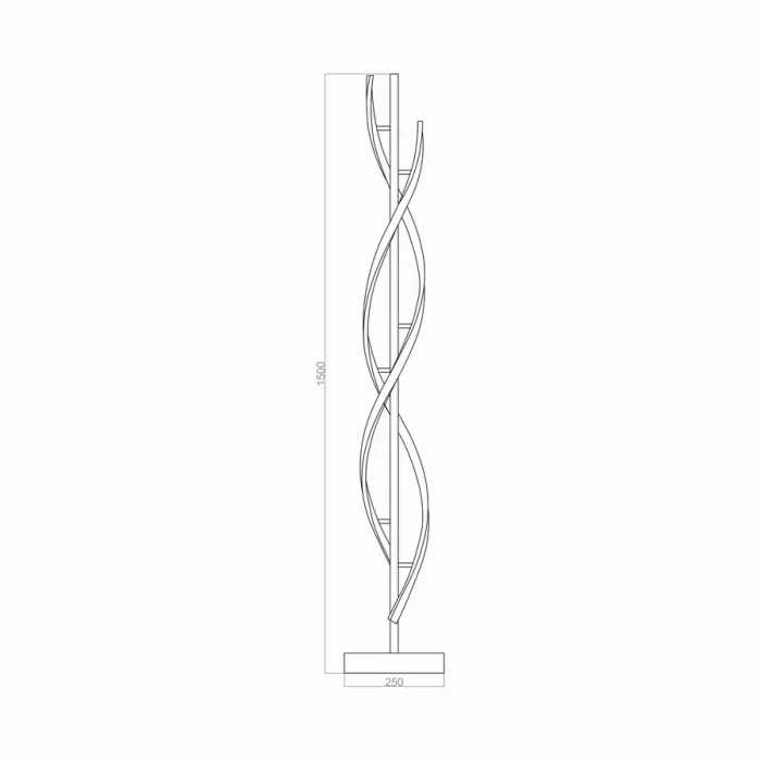 Led Lambader DOUBLE JOY 150 cm