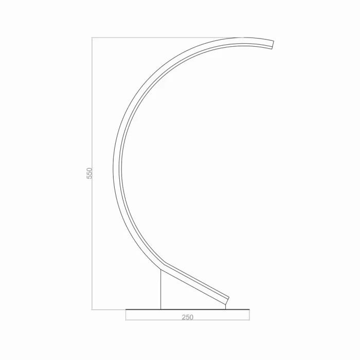 Led Masa Lambası TYPE-C 55*25 cm