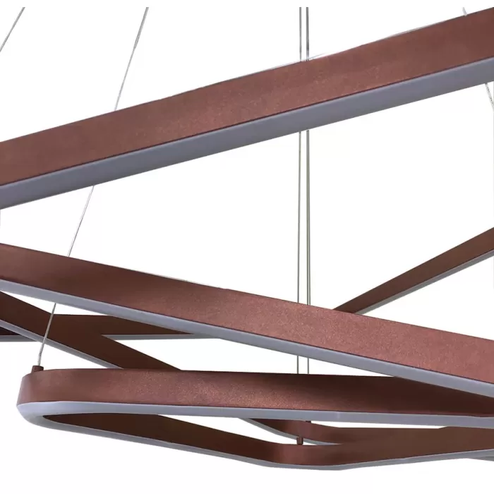 Led Avize Sarkıt 3TRIGON 80 cm