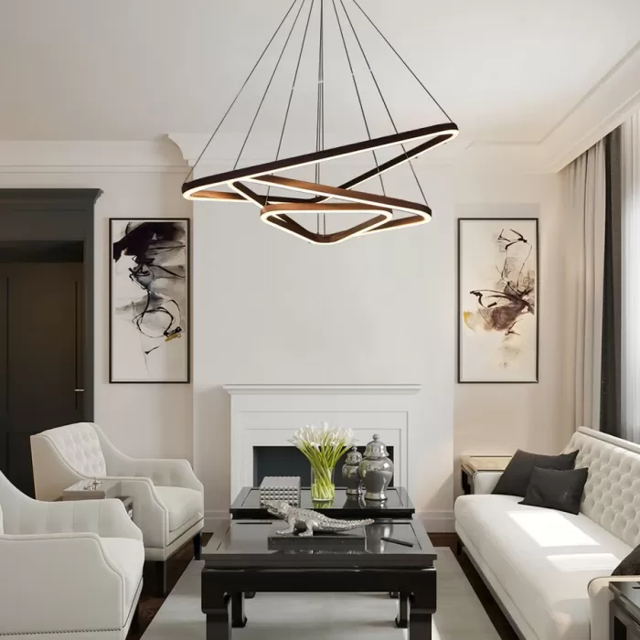 Led Avize Sarkıt 3TRIGON 80 cm