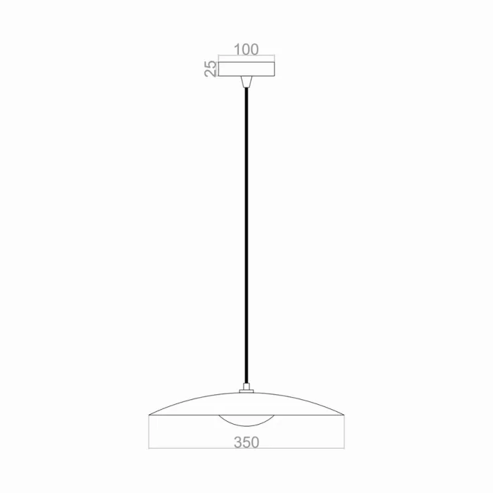 Led Avize Sarkıt STIEN 35 cm