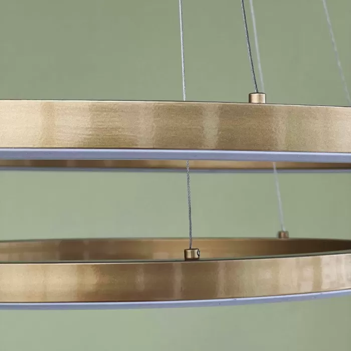 Led Avize Sarkıt 2CIRKEL 60 cm