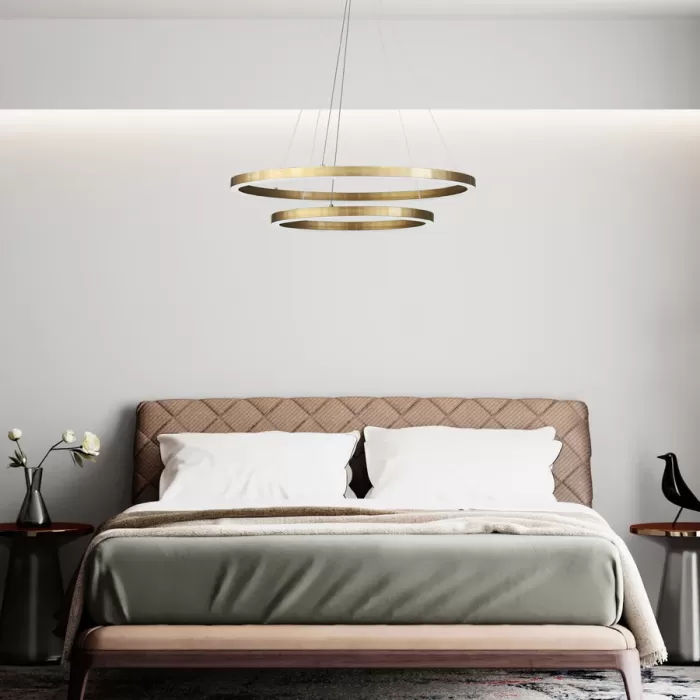 Led Avize Sarkıt 2CIRKEL 60 cm