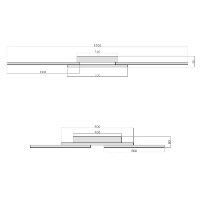 Led Avize Plafonyer ALTIKARE  150*110 cm
