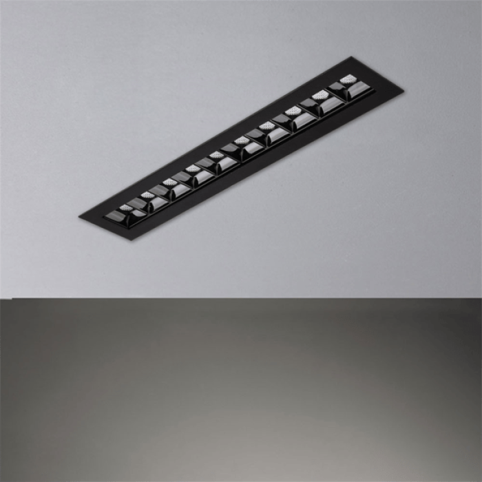 Sıva Altı Led Spot Siyah