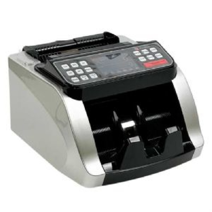 Plus Silver TL / EURO Kağıt Para Sayma Makinesi - Gri / Siyah Renk