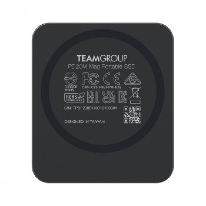 TEAM PD20M 1TB MAG PORTABLE SSD GRAY 2000/2000MB/s
