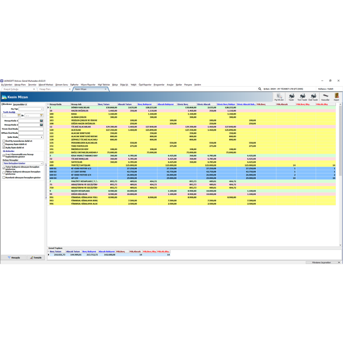 WOLVOX Genel Muhasebe WOG9