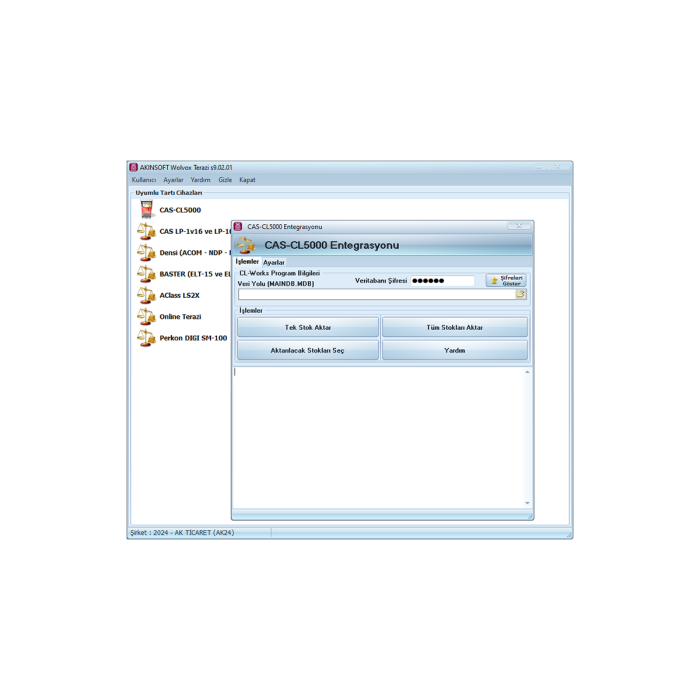 WOLVOX Terazi Otomasyon WTR9