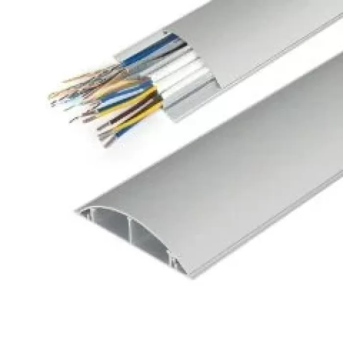 EDX Alm 90X20 Alüminyum Balık Sırtı Kablo Kanalı 2 Metre