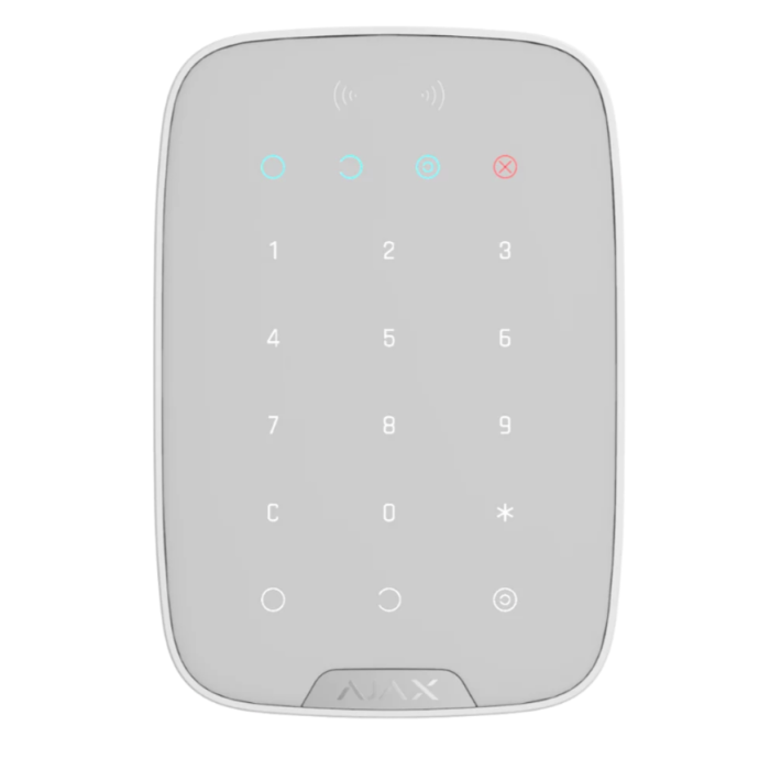 KeyPad Jeweller Kablosuz Dokunmatik Keypad Plus - Beyaz