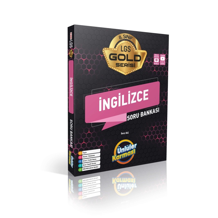 8.SINIF Gold  İngilizce  Soru Bankası