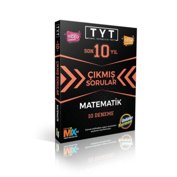 TYT Son 10 Yıl  Çıkmış Sorular Matematik