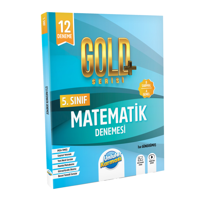 5.Sınıf  Gold  Matematik 12  Deneme(Yeni)