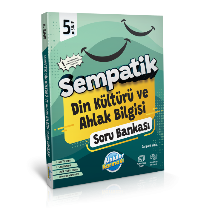 Sempatik 5. Sınıf Din Kültürü ve Ahlak Bilgisi  Soru Bankası