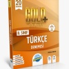8. SINIF GOLD TÜRKÇE 20 DENEME