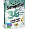5. SINIF DİN KÜLTÜRÜ VE AHLAK BİLGİSİ SEMPATİK 36 HAFTALIK KAZANIM DENEMELERİ