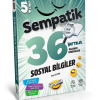 5. SINIF SOSYAL BİLGİLER SEMPATİK 36 HAFTALIK KAZANIM DENEMELERİ