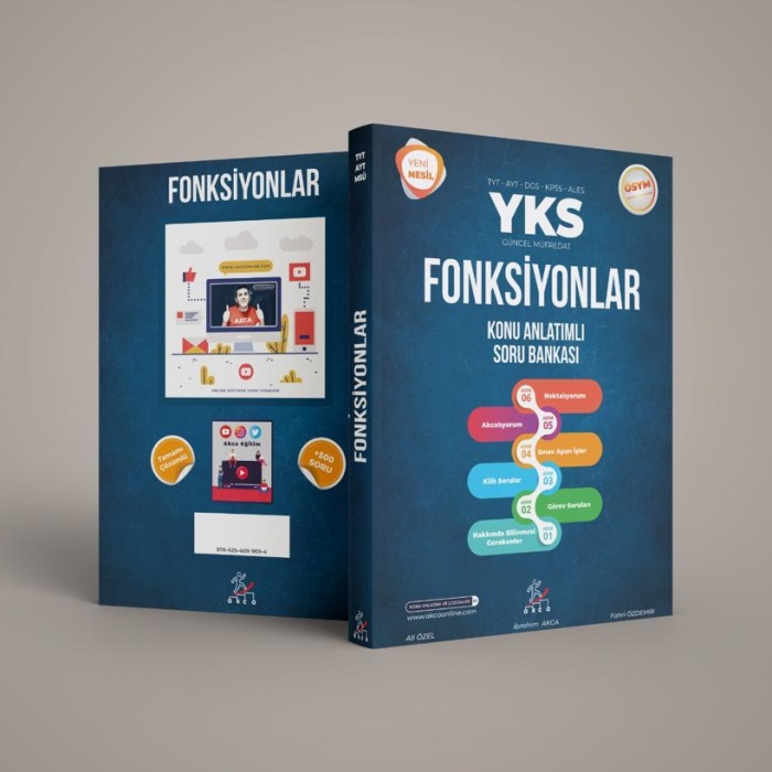 ÜNLÜLER YAYINLARI YKS FOKSİYONLAR KONU ANLATIMLI SORU BANKASI
