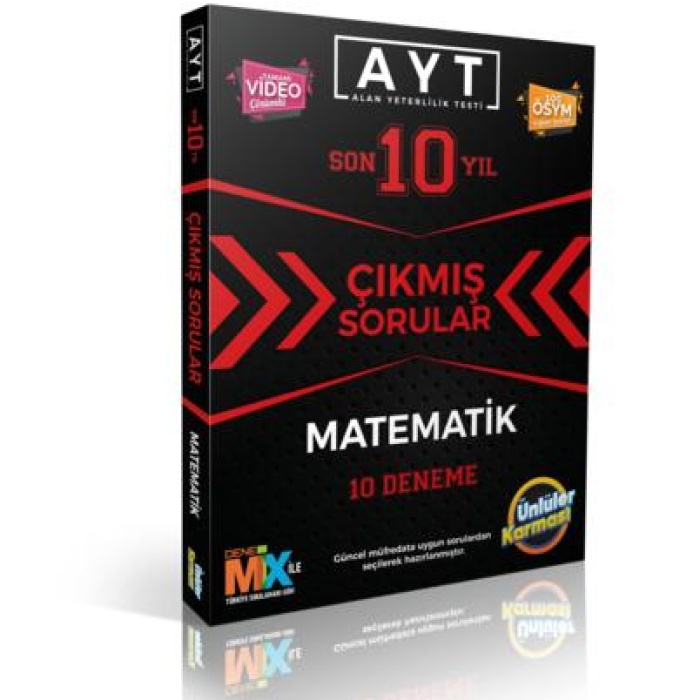 AYT SON 10 YIL ÇIKMIŞ SORULAR MATEMATİK