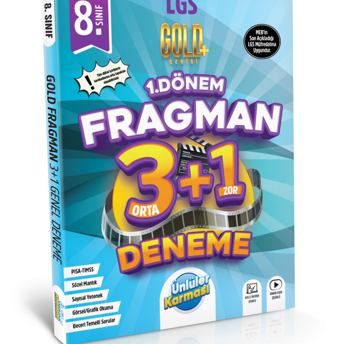 8.SINIF FRAGMAN  3+1 DENEME 1.DÖNEM
