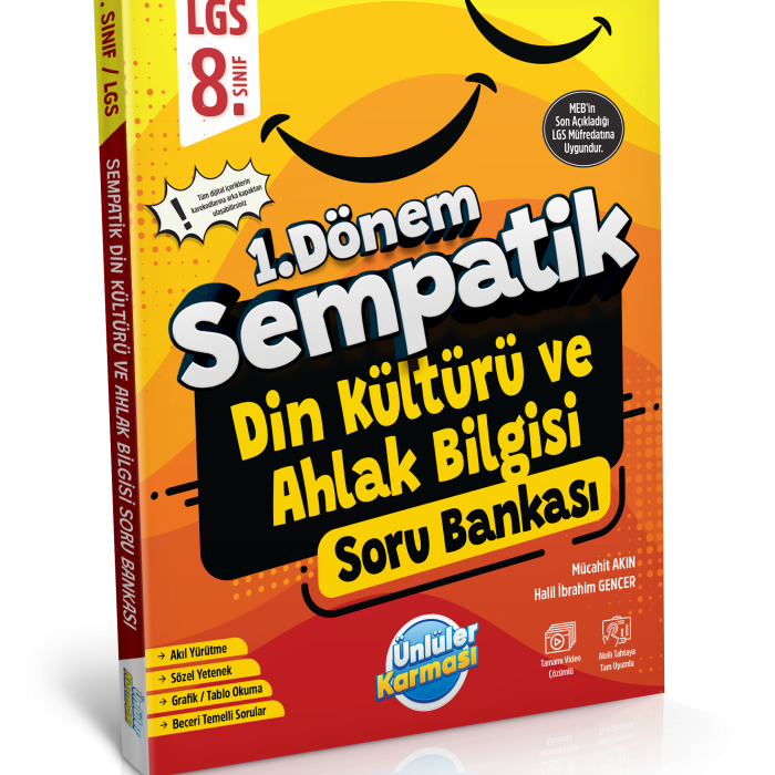 8.SINIF SEMPATİK DİN KÜLTÜRÜ VE AHLAK BİLGİSİ SORU BANKASI ( 1. DÖNEM )