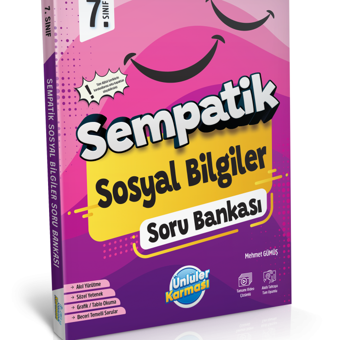 7. SINIF SEMPATİK SOSYAL BİLGİLER SORU BANKASI