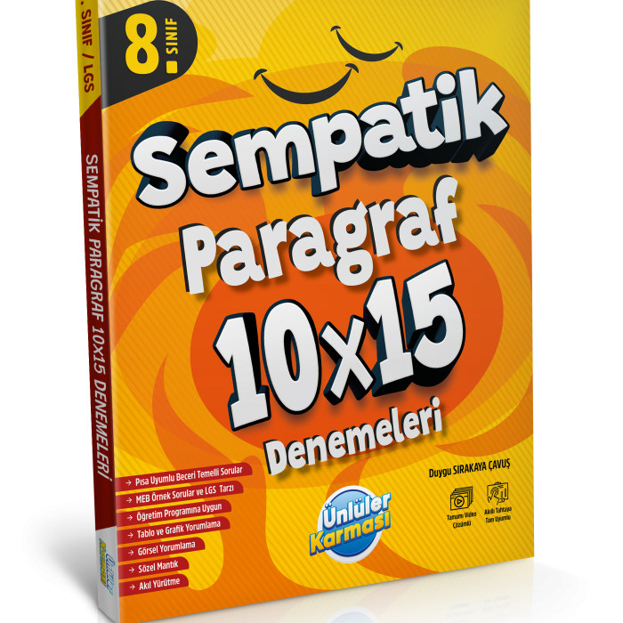 8. SINIF SEMPATİK PARAGRAF 10X15 DENEME