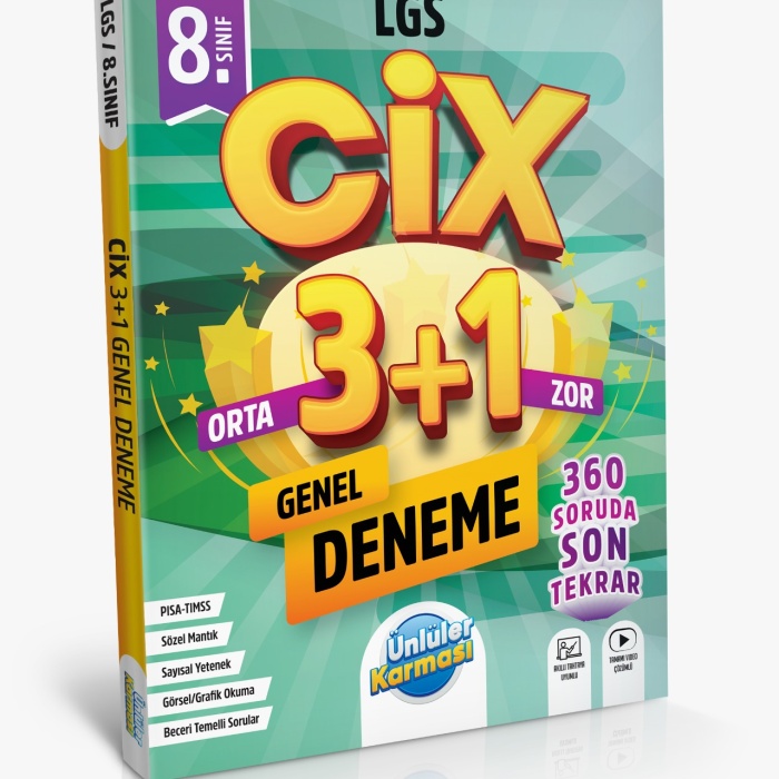 8. SINIF LGS CİX 3+1 GENEL DENEME