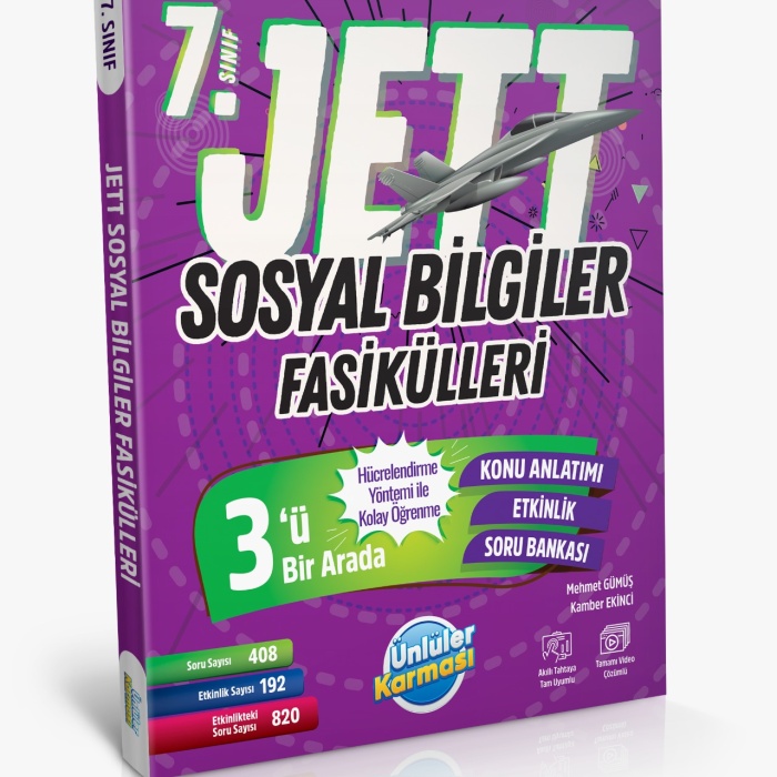 7. SINIF JETT SOSYAL BİLGİLER FASİKÜLLERİ