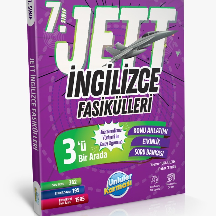7. SINIF JETT İNGİLİZCE FASİKÜLLERİ