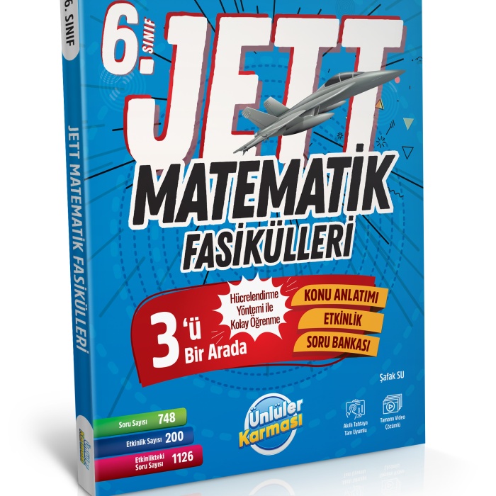 6. SINIF JETT MATEMATİK FASİKÜLLERİ