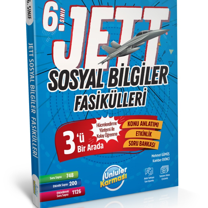6. SINIF JETT SOSYAL BİLGİLER FASİKÜLLERİ