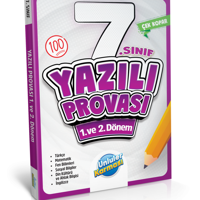 7. SINIF YAZILI PROVASI