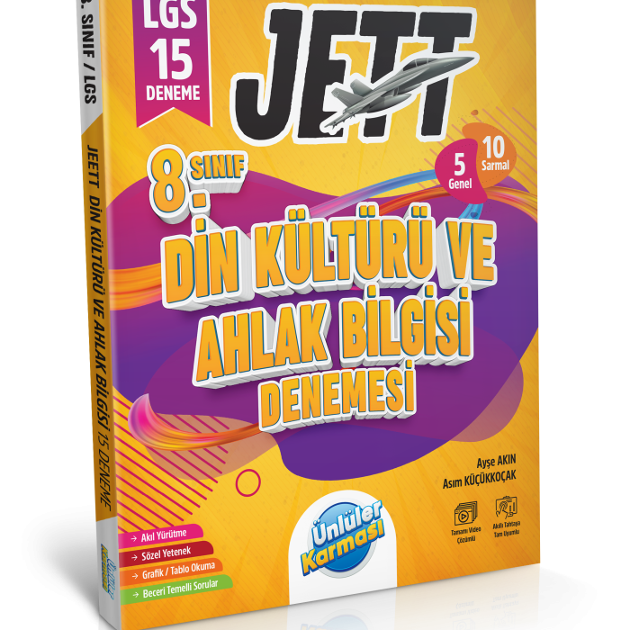 8. SINIF JETT DİN KÜLTÜRÜ VE AHLAK BİLGİSİ 15 DENEME
