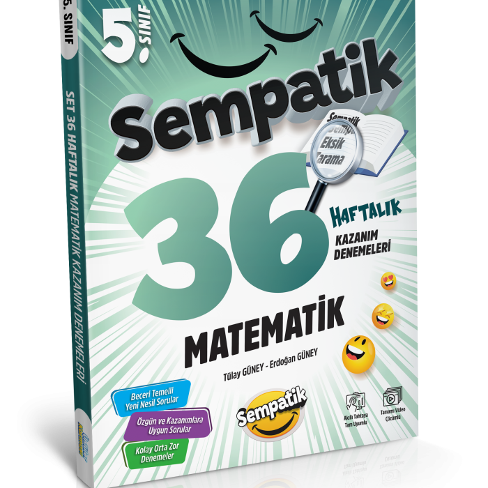 5. SINIF MATEMATİK SEMPATİK 36 HAFTALIK KAZANIM DENEMELERİ