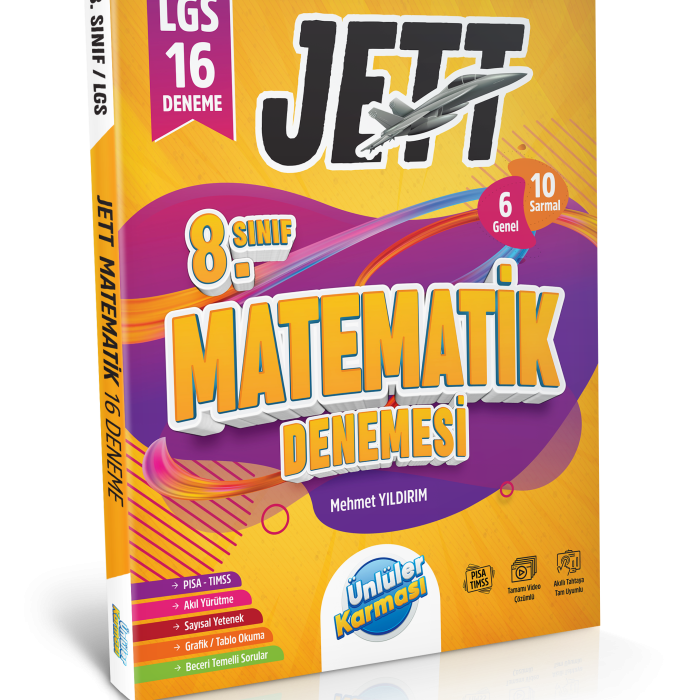 8. SINIF JETT MATEMATİK 16 DENEME