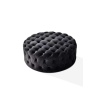 Romossi Luxury Siyah Puf