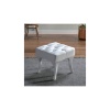 Kapitoneli Puf 45x45 - Krem